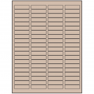 1.75" x 0.5"  Sheet Label