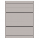 2.66" x 1.375"  Sheet Label