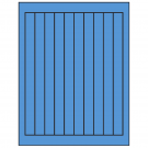 0.75" x 9.4"  Sheet Label