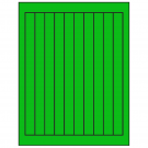 0.75" x 9.4"  Sheet Label