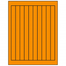 0.75" x 9.4"  Sheet Label