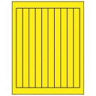 0.75" x 9.4"  Sheet Label