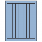 0.75" x 9.4"  Sheet Label