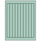 0.75" x 9.4"  Sheet Label