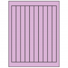 0.75" x 9.4"  Sheet Label