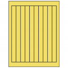 0.75" x 9.4"  Sheet Label