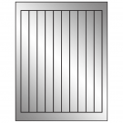 0.75" x 9.4"  Sheet Label