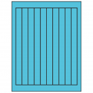 0.75" x 9.4"  Sheet Label