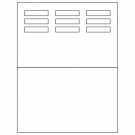 1.96" x 0.46"  Sheet Label