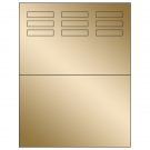 1.96" x 0.46"  Sheet Label