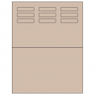 1.96" x 0.46"  Sheet Label