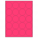 2" x 2"  Sheet Label