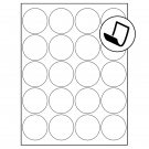 2" x 2"  Sheet Label