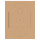 4.64" x 4.64"  Sheet Label