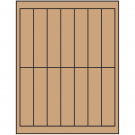 1.125" x 4.875"  Sheet Label