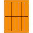 1.125" x 4.875"  Sheet Label