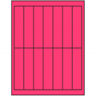 1.125" x 4.875"  Sheet Label