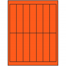 1.125" x 4.875"  Sheet Label
