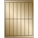 1.125" x 4.875"  Sheet Label