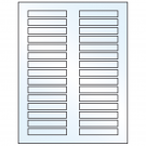 3" x 0.5"  Sheet Label