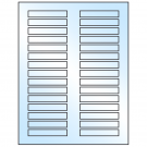 3" x 0.5"  Sheet Label