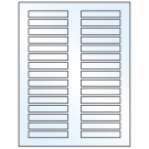 3" x 0.5"  Sheet Label