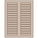 3" x 0.5"  Sheet Label