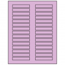 3" x 0.5"  Sheet Label