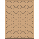 1.625" x 1.625"  Sheet Label