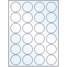 1.625" x 1.625"  Sheet Label