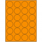 1.625" x 1.625"  Sheet Label