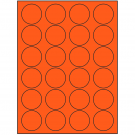 1.625" x 1.625"  Sheet Label