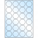 1.625" x 1.625"  Sheet Label