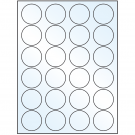 1.625" x 1.625"  Sheet Label