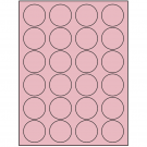 1.625" x 1.625"  Sheet Label