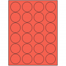 1.625" x 1.625"  Sheet Label
