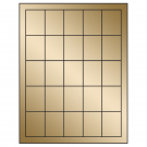 1.5" x 2"  Sheet Label