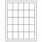 1.5" x 2"  Sheet Label