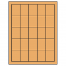 1.5" x 2"  Sheet Label