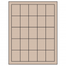 1.5" x 2"  Sheet Label