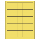 1.5" x 2"  Sheet Label