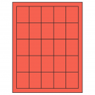 1.5" x 2"  Sheet Label