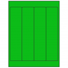 2" x 9"  Sheet Label