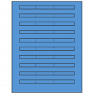 6.64" x 0.42"  Sheet Label