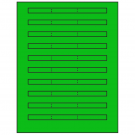 6.64" x 0.42"  Sheet Label