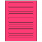 6.64" x 0.42"  Sheet Label