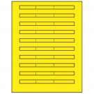 6.64" x 0.42"  Sheet Label