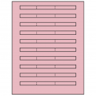 6.64" x 0.42"  Sheet Label