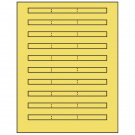 6.64" x 0.42"  Sheet Label