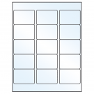 2.5625" x 1.8125"  Sheet Label